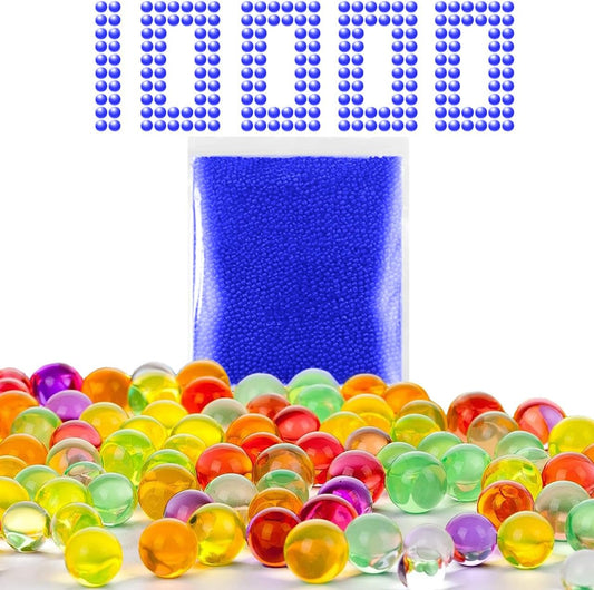 Gel Blaster Ammo 10,000 Bullets - Blue - 7 to 8 mm