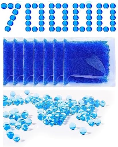 Gel Blaster Ammo 70,000 Bullets - Blue - 7 to 8 mm
