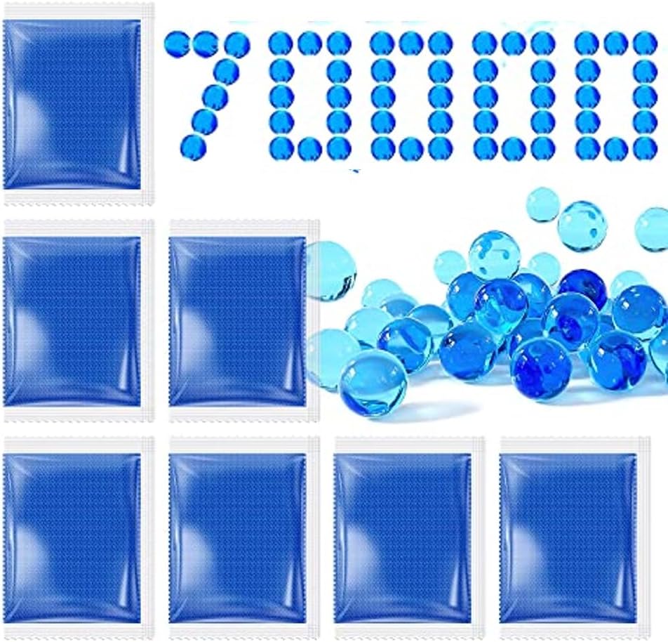 Gel Blaster Ammo 70,000 Bullets - Blue - 7 to 8 mm