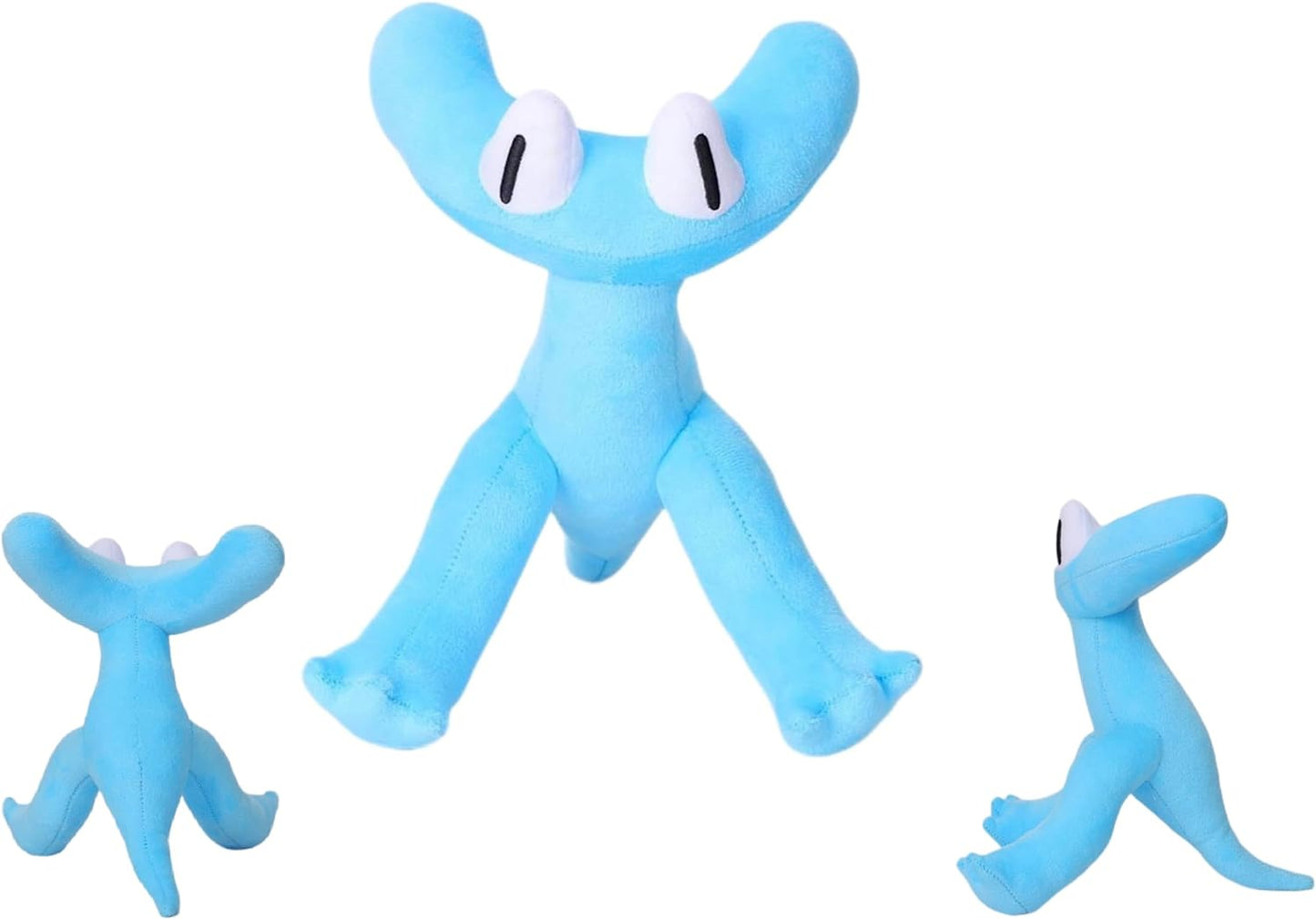 Cyan Rainbow Friends Plush Teddy Toy