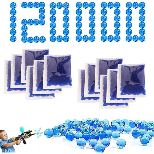 Gel Blaster Ammo 120,000 Bullets - Blue