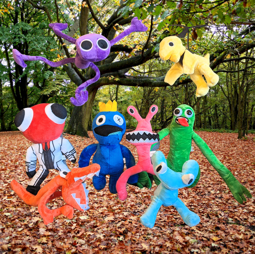 Rainbow Friends Set of 8 Plush Toy