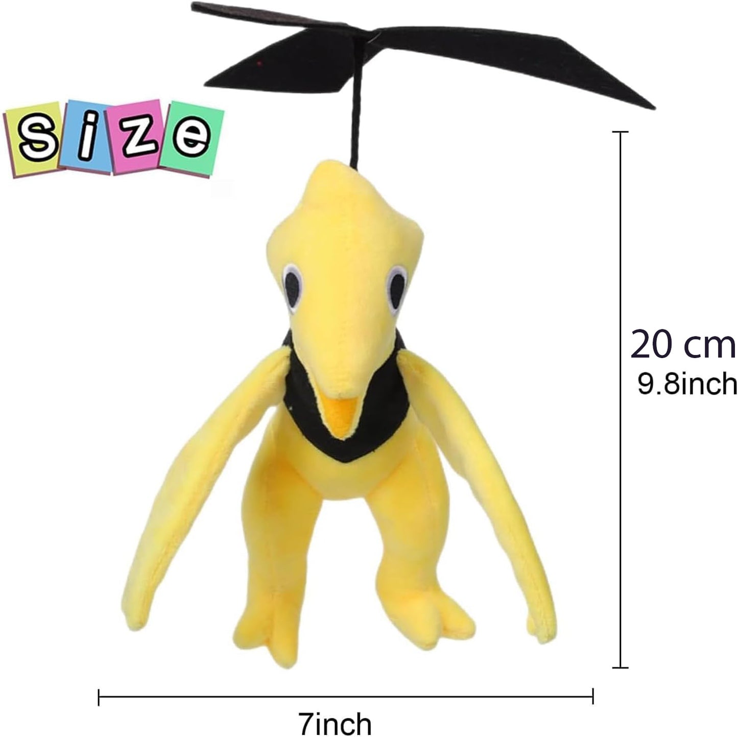 Rainbow Friends Plush Yellow Toy
