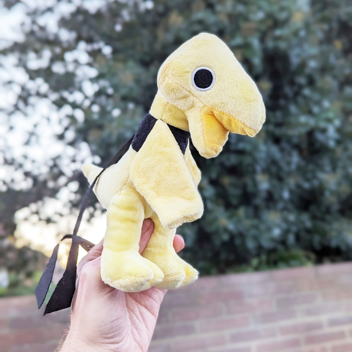 Rainbow Friends Plush Yellow Toy