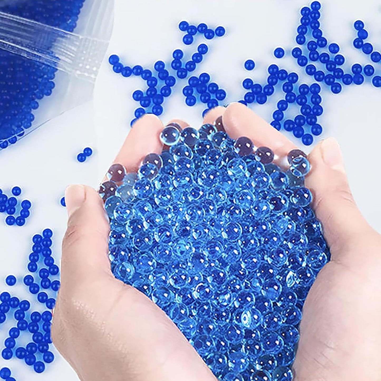 Gel Blaster Ammo 70,000 Bullets - Blue - 7 to 8 mm