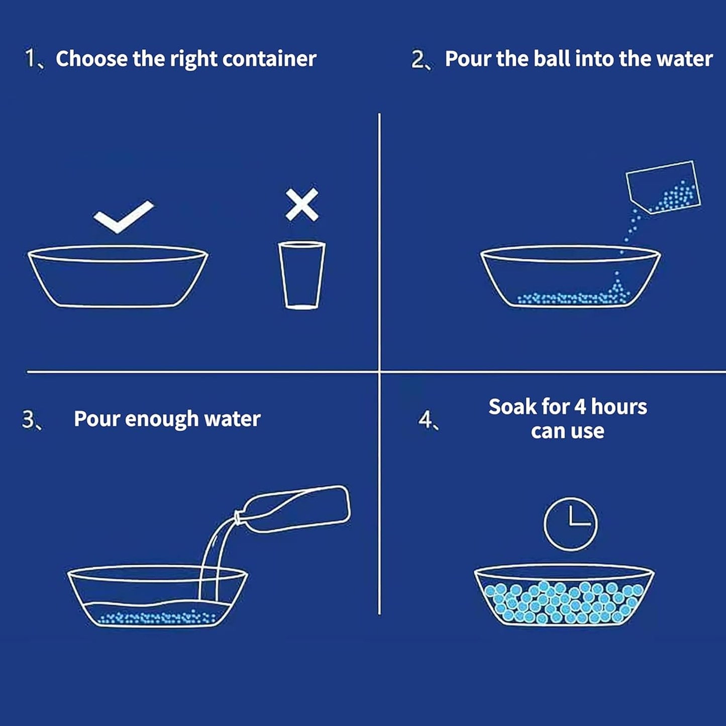 Gel Blaster Ammo 3.24 Million Bullets - Blue