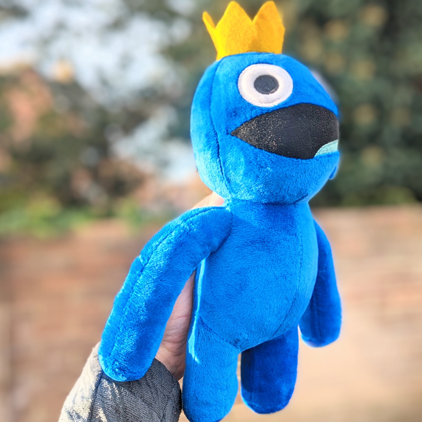 Rainbow Friends Blue Plush