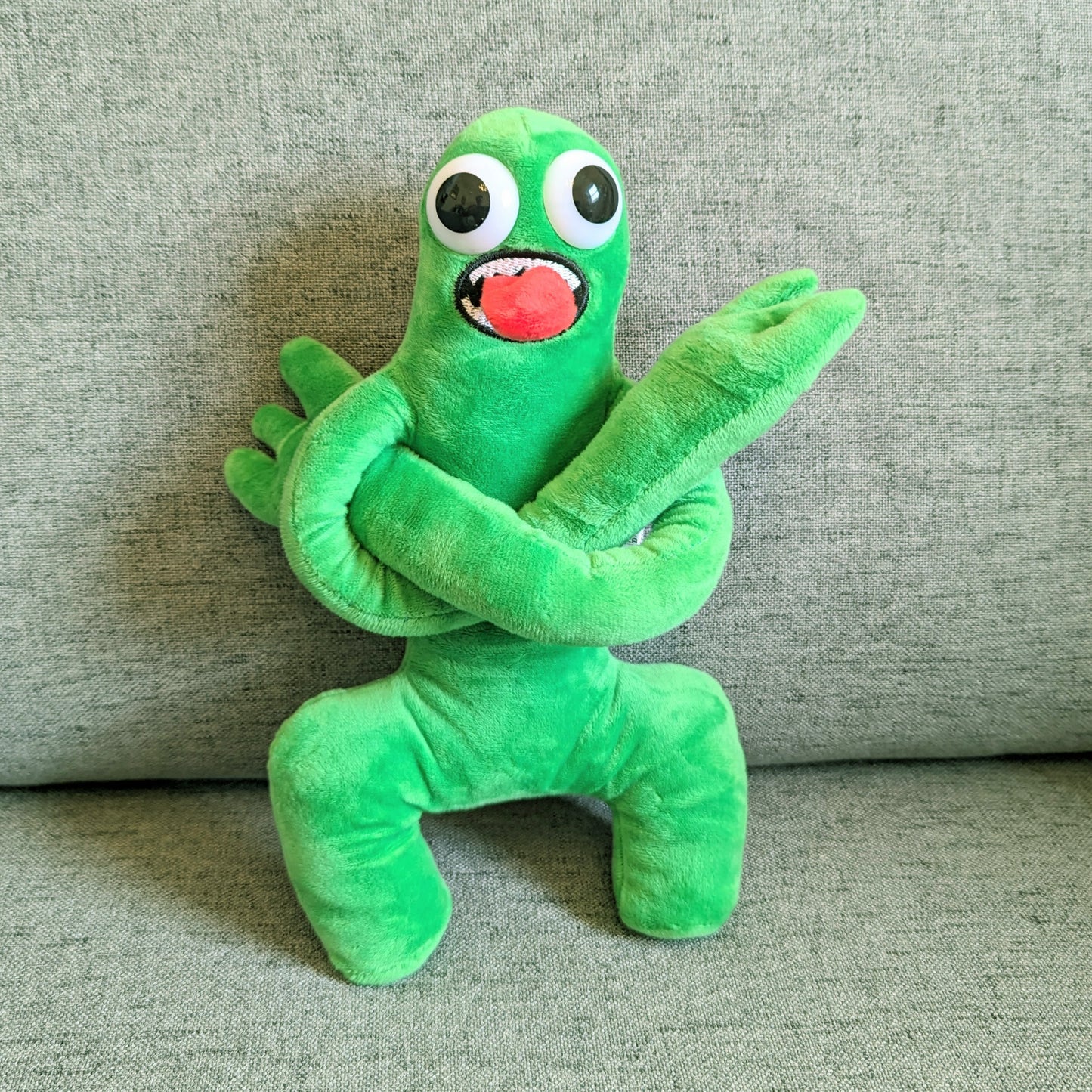Green Rainbow Friends Plush Teddy Toy