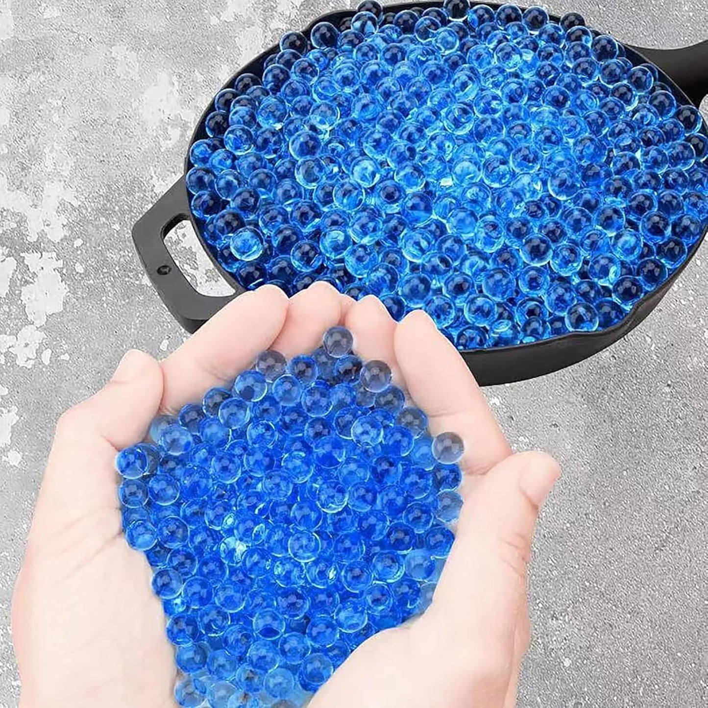 Gel Blaster Ammo 50,000 Bullets - Blue - 7 to 8 mm